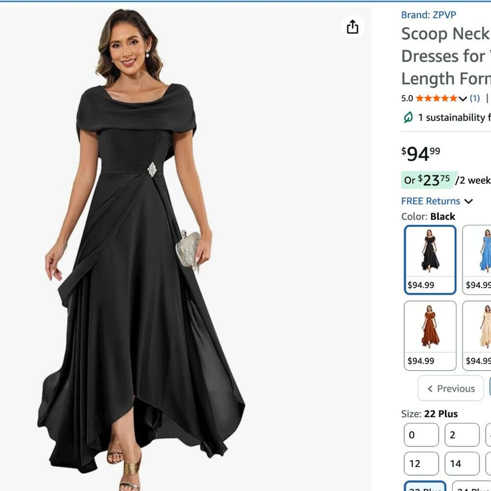 Daughter changed colors and dress cannot be returned.